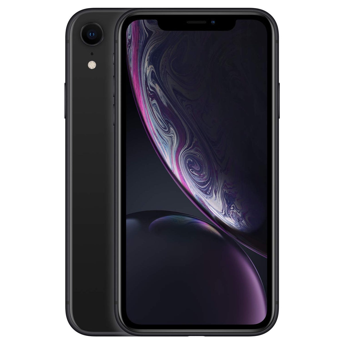 iPhone XR 64GB - Refurbished - angled view